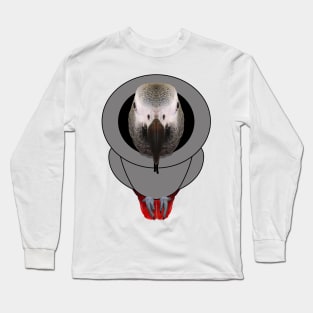 African Grey Parrot Hoodie Long Sleeve T-Shirt